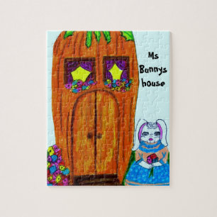 MS. BUNNYS HUIS, EENVOUDIGERE puzzel