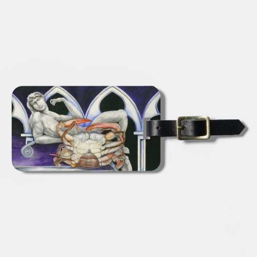 Ms Crabtree, The New World Bagagelabel (Voorkant horizontaal)