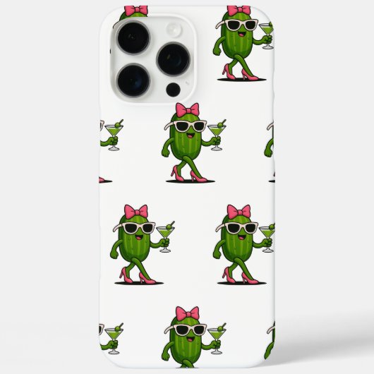 Ms. Cucumber Chic Case-Mate iPhone Case (Achterkant)