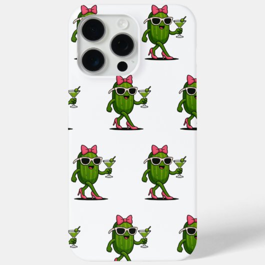 Ms. Cucumber Chic Case-Mate iPhone Case (Achterkant)