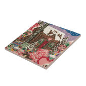 Ms Elizabeth's Peppermint World Tegeltje (Zijkant)