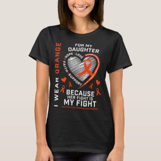 MS geeft Apparel vecht Dosismultiple sclerose T-shirt