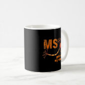 MS Get On My Nerves Multiple Sclerosis Awareness M Koffiemok (Voorkant rechts)