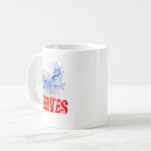 Ms Gets op mijn zenuwen MS Bewustheid bij multiple Koffiemok (Voorkant links)