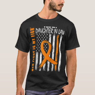 MS her Fight Daughter in Law Multiple Sclerosis Fl T-shirt