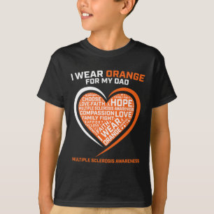 Ms Ik Draag Sinaasappel voor mijn vader multiple s T-shirt