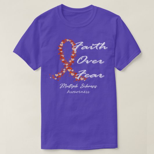 MS multipele sclerose T-shirt (Design voorkant)