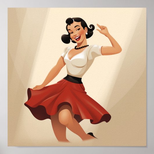 Ms Olive Oyl Poster (Voorkant)
