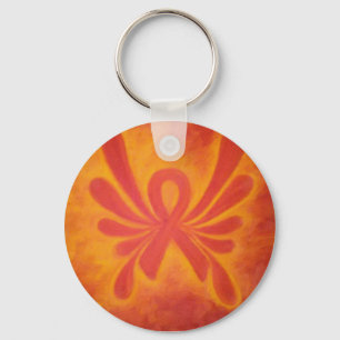 MS oranje sleutelhanger