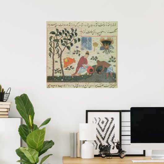 Ms Pers 332 Pepper tree and Preparate pepper Poster (Thuiskantoor)