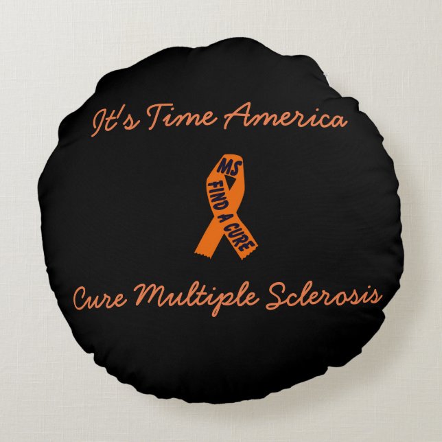 MS Pillow Rond Kussen (Achterkant)