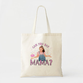 Ms.Rachel kunt u zeggen Mama verjaardag Ms Rachel  Tote Bag