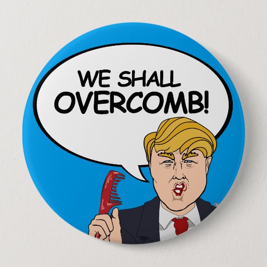 Ms Rodham, als je niet lekker bent. Ronde Button 4,0 Cm (Voorkant)