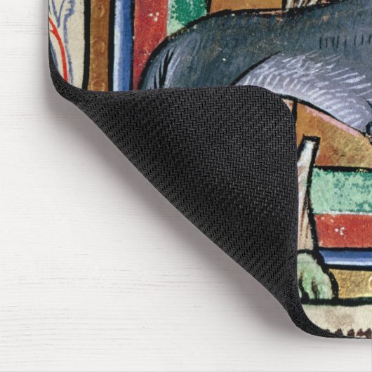 MS Roy A wolf buiten een schaap Muismat (Hoek)