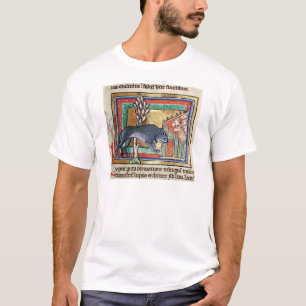MS Roy A wolf buiten een schaap T-shirt