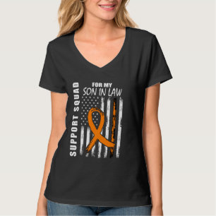 MS Schoonzoon Multiple Sclerose Vlag Ondersteuner T-shirt