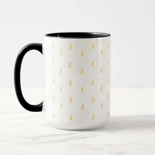 MS Sclérose en plaques Papillon Ribbon Mug (Gauche)