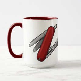 M's Swiss Style Multitool Knife Mok voor vaders