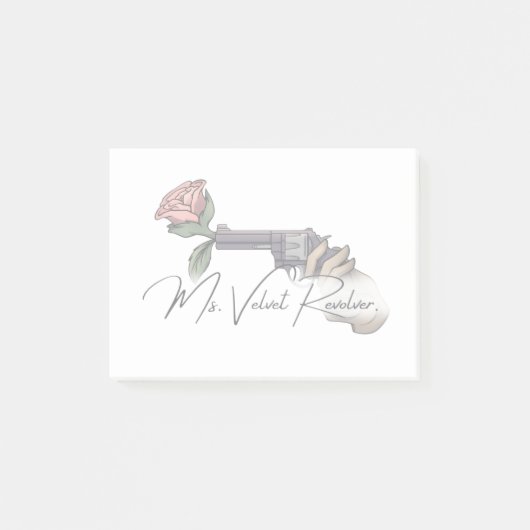 Ms. Velvet Revolver Brand Logo 2025 Post-it® Notes (Voorkant)