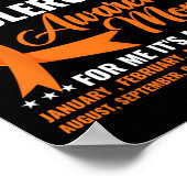 MS Warrior Maandag Poster (Hoek)