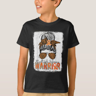 MS Warrior Messy Bun - multiple sclerose A T-shirt