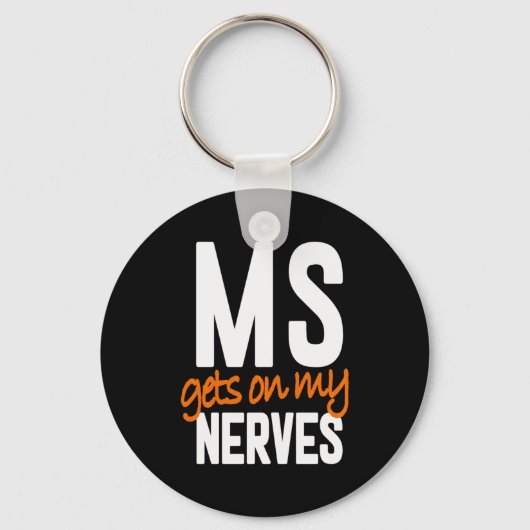 MS Warrior - MS Gets Sleutelhanger (Voorkant)