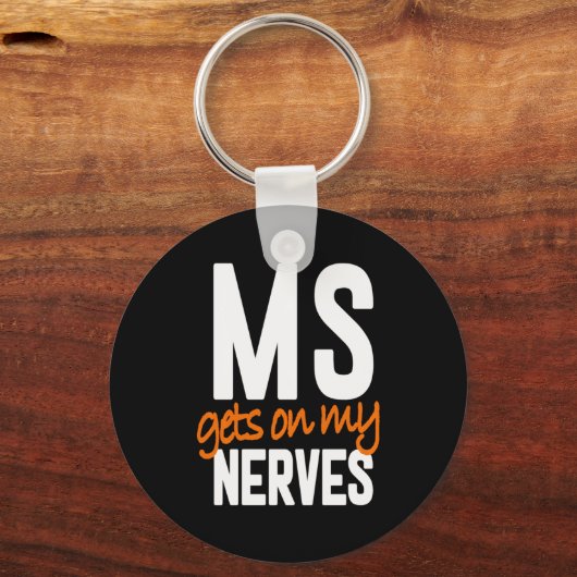 MS Warrior - MS Gets Sleutelhanger (Voorkant)