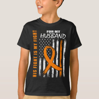 MS Zijn gevecht is mijn vechtechtgenoot Multiple S T-shirt