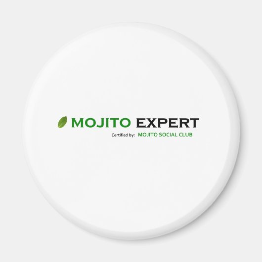 MSCMojitoExpertCertified10x10 Magneet (Voorkant)