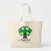 MSCU-structuur en -Logo-Canvas tas (Voorkant)
