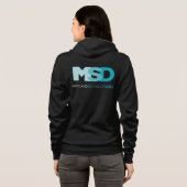 MSD Zip-up Hoodie (Achterkant volledig)