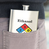 MSDS-waarschuwing voor ethanol Flacon (Voorbeeld)