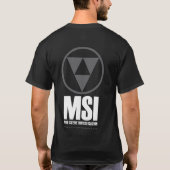 MSI - Mud Scene Investigation T-shirt (Achterkant)