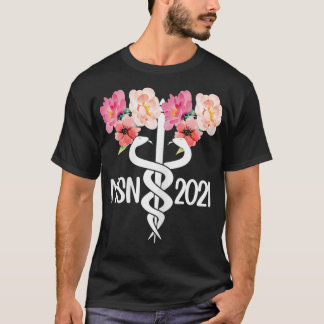 MSN 2021 kaduceus Master of Science in Nur T-shirt