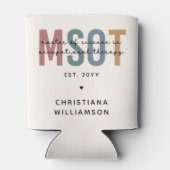 MSOT Master of Science in Occupational Therapy Blikjeskoeler (Achterkant)