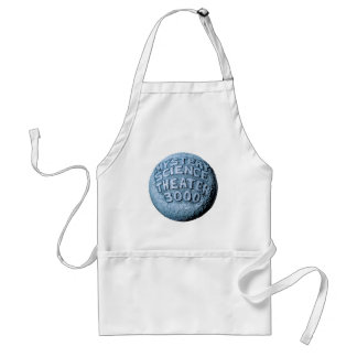 MST3K Moon Apron (wit) Standaard Schort