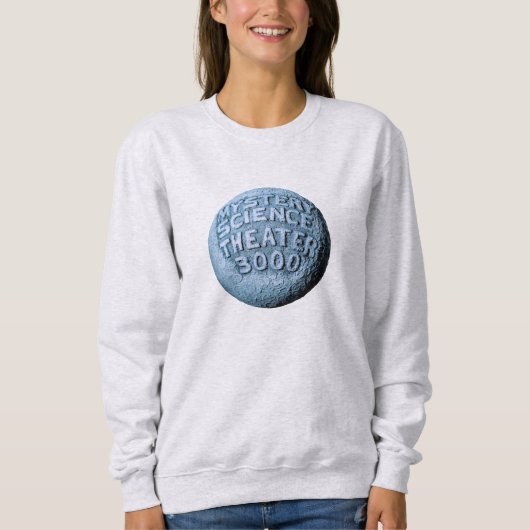 MST3K Moon Sweatshirt (Ash Gray) (Voorkant)