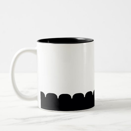 MST3K Silhouette-Mok Tweekleurige Koffiemok (Links)
