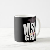 MSW Afstuderen Gift Coffee Mok Masters voor sociaa (Voorkant rechts)