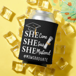 MSW Masterdiploma Master Sociaal Werk Afgestudeerd Blikjeskoeler