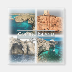 MT0014 Europe, Malta, Comino, koelkast Magneet