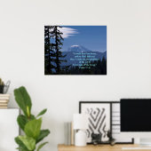Mt. Adams Print met Scriptversie (Thuiskantoor)