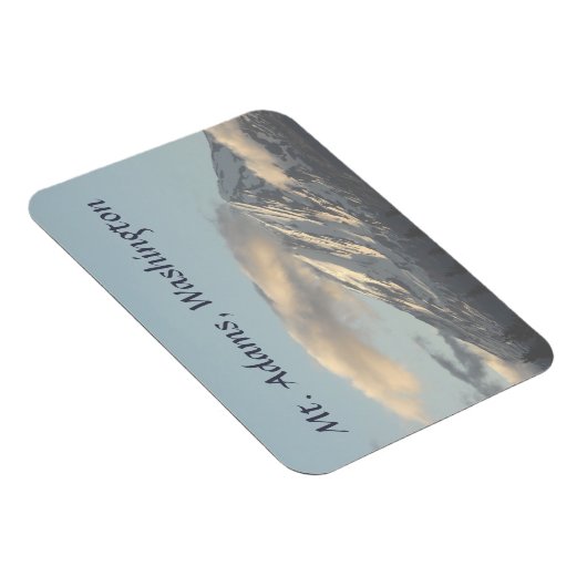 Mt. Adams, Washington met Cloud Photo Magneet (Rechterzijde)