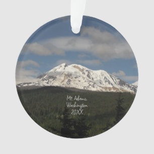 Mt. Adams, Washington Schilderachtig fotoornament Ornament