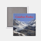 Mt. Athabasca magneet (Voorkant / Achterkant)