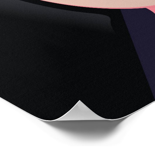 Mt. Bachelor Oregon Affiche de voyage (Coin)