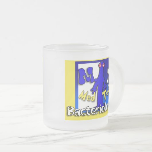 MT - BACTERIOLOGIST - MEDISCHE TECHNOLOGIST - LAB MATGLAS KOFFIEMOK (Voorkant rechts)