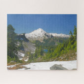 Mt. Baker et Alpine Lake Photo Puzzle (Horizontal)