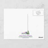 Mt Baker in juli Briefkaart (Achterkant)