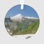 Mt. Baker Ornement acrylique photo Pittoresque (dos)